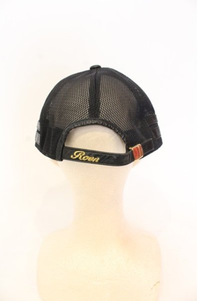 画像3: Roen / モノグラムペイズリーキャップ  ブラック O-25-12-27-026-Ro-za-YM-OS (3)