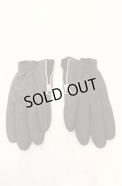 画像2: CIVARIZE / レザーZIPグローブ  ブラック O-25-12-27-028-CI-0-YM-OS (2)