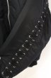 画像2: CIVARIZE / レースアップビッグシルエットMA-1ジャケット  ブラック O-25-12-27-001-CI-ou-YM-OS (2)