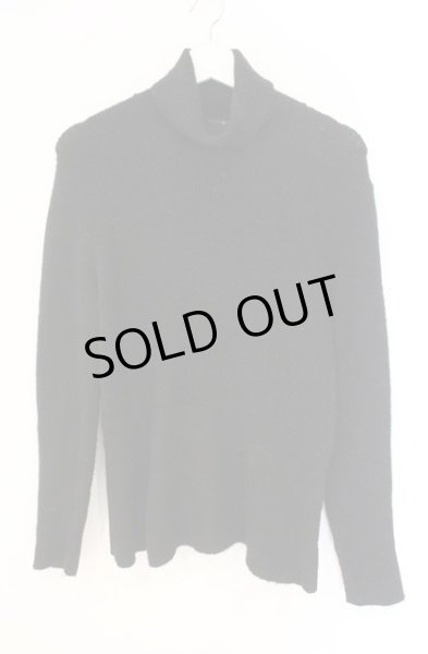 画像1: NO ID. / プレミアムライトリブニットタートルネック 1 ブラック O-25-12-27-005-NO-to-YM-OS (1)