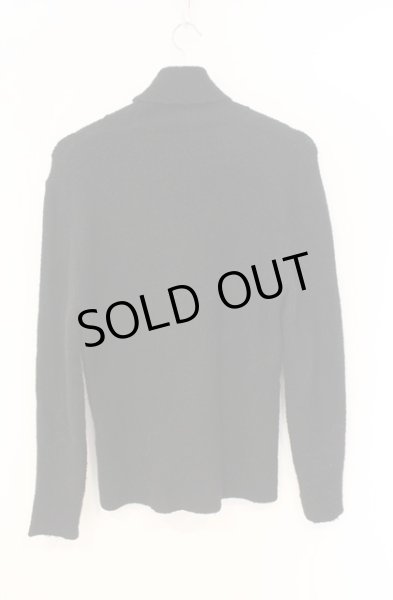 画像3: NO ID. / プレミアムライトリブニットタートルネック 1 ブラック O-25-12-27-005-NO-to-YM-OS (3)