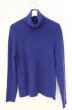 画像1: NO ID. / プレミアムライトリブニットタートルネック 1 ブルー O-25-12-27-006-NO-to-YM-OS (1)