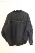 画像3: CIVARIZE / レースアップビッグシルエットMA-1ジャケット  ブラック O-25-12-27-001-CI-ou-YM-OS (3)