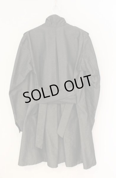 画像3: kiryuyrik / コーティングツイルミリタリーコート  グレー O-25-12-27-013-ki-ja-YM-ZTM009 (3)