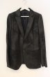 画像1: LGB / JK-1 コーティングストレッチテーラードジャケット【メンズ1】 1 ブラック O-25-12-27-015-LG-ja-YM-OS (1)
