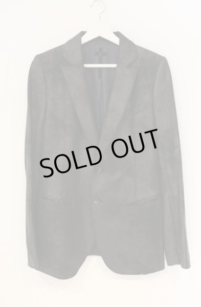 画像1: LGB / JK-1 コーティングストレッチテーラードジャケット【メンズ1】 1 ブラック O-25-12-27-015-LG-ja-YM-OS (1)