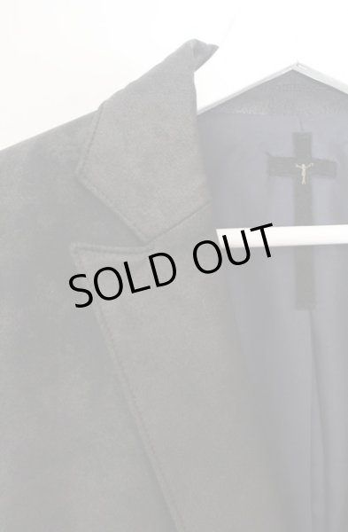 画像2: LGB / JK-1 コーティングストレッチテーラードジャケット【メンズ1】 1 ブラック O-25-12-27-015-LG-ja-YM-OS (2)