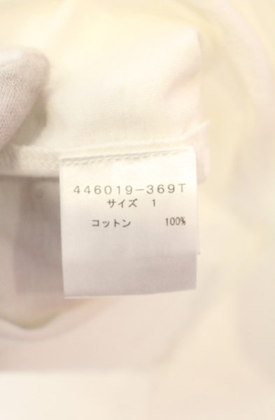 画像4: NO ID. BLACK / アシンメトリーロングカットソー 1 ホワイト O-25-12-27-019-NO-to-YM-OS (4)