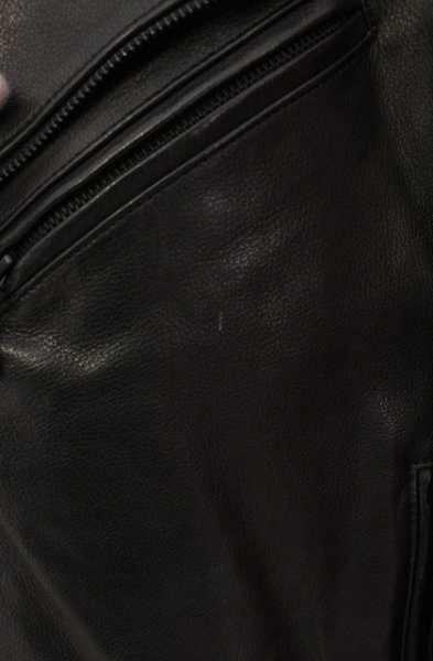 画像4: kiryuyrik / Cow Leather Embroidery Motor Cycle カウハイドジャケット S ブラック O-25-12-27-002-ki-ou-YM-OS (4)