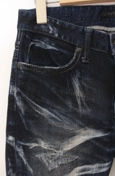 画像2: CIVARIZE / Immobility 加工スキニーデニムパンツ 42 インディゴ O-25-12-27-022-CI-pa-YM-OS (2)