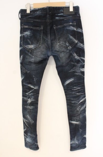 画像4: CIVARIZE / Immobility 加工スキニーデニムパンツ 42 インディゴ O-25-12-27-022-CI-pa-YM-OS (4)