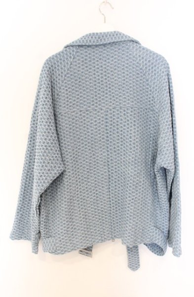 画像3: NO ID. / JQデニムBIGライダースジャケット ONE ブルー O-26-01-03-003-NO-ja-YM-ZT0104S (3)