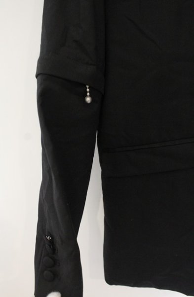 画像2: NO ID. BLACK / セパレートZIP 2Bジャケット 1 ブラック O-26-01-03-028-NO-ja-YM-ZT0104U (2)