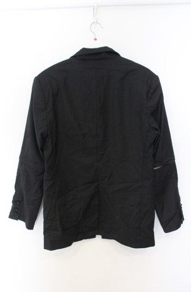 画像5: NO ID. BLACK / セパレートZIP 2Bジャケット 1 ブラック O-26-01-03-028-NO-ja-YM-ZT0104U (5)