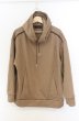 画像1: TORNADO MART / シャイニーエンボスプルオーバーフーディー　パーカー L キャメル O-26-01-03-030-TO-to-YM-ZT0104U (1)