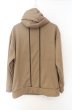 画像2: TORNADO MART / シャイニーエンボスプルオーバーフーディー　パーカー L キャメル O-26-01-03-030-TO-to-YM-ZT0104U (2)