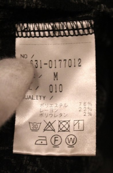 画像5: TORNADO MART / 楊柳花柄抜染プリント長袖カットソー M ブラック O-26-01-03-036-TO-to-YM-ZT0104U (5)