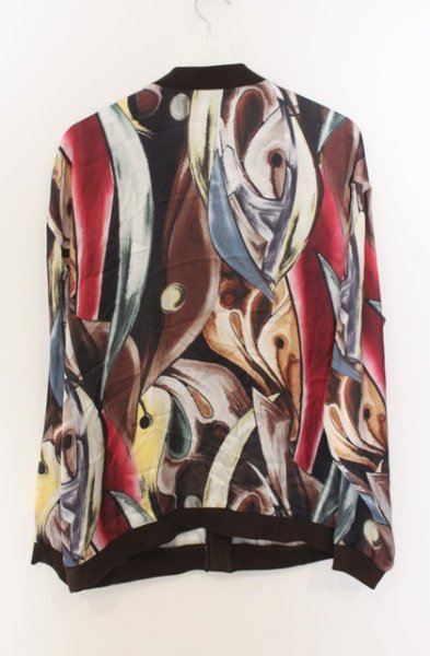 画像2: NO ID. / 総柄V/N カーディガン ONE マルチ O-26-01-03-039-NO-to-YM-ZT0104U (2)