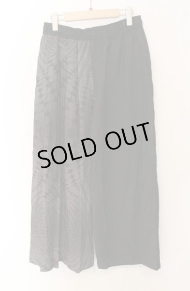 画像1: NO ID. BLACK / 2WAYバギートラウザーズパンツ 2 ブラック O-26-01-03-043-NO-pa-YM-ZT253 (1)