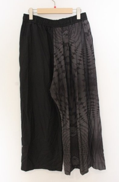 画像2: NO ID. BLACK / 2WAYバギートラウザーズパンツ 2 ブラック O-26-01-03-043-NO-pa-YM-ZT0104U (2)