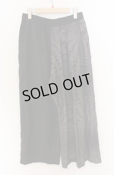 画像2: NO ID. BLACK / 2WAYバギートラウザーズパンツ 2 ブラック O-26-01-03-043-NO-pa-YM-ZT253 (2)