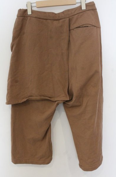 画像2: NO ID. BLACK / ラップバギーアンクルパンツ 3 キャメル O-26-01-03-046-NO-pa-YM-ZT0104U (2)