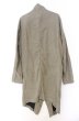 画像3: NO ID. BLACK / Pスエードセミダブルスタンドカラーコート 2 カーキ O-26-01-03-006-NO-ja-YM-ZT0104S (3)