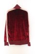 画像3: NO ID. / ベロアトラックジャージジャケット 2 ボルドー O-26-01-03-007-NO-ja-YM-ZT0104S (3)
