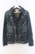 画像1: BUFFALO BOBS / MICK-DENIM ストレッチライダースジャケット 3 インディゴ O-26-01-03-008-BU-ja-YM-ZT0104S (1)