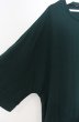 画像2: NO ID. / テレコレイヤードドルマンスリーブTシャツ ONE グリーン O-26-01-03-010-NO-ts-YM-ZT0104S (2)