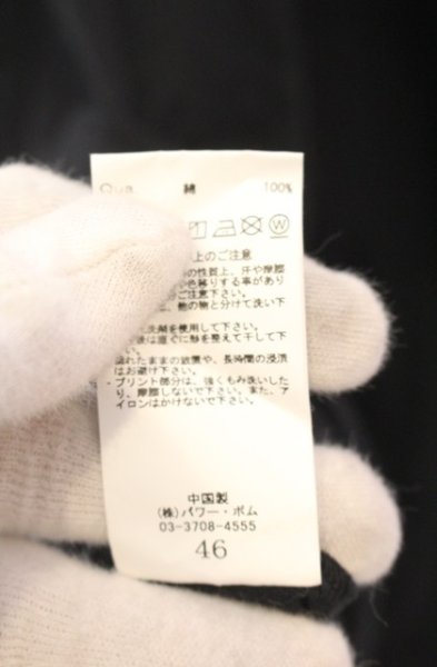 画像4: CIVARIZE / ローズプリントオーバーサイズカットソー 46 ブラック O-26-01-03-012-CI-to-YM-ZT0104S (4)