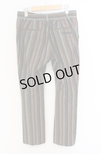 画像2: NO ID. / マルチストライプフレアパンツ 3 ブラウン O-26-01-03-017-NO-pa-YM-ZT235 (2)