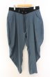 画像1: NO ID. / ドレープイージートラウザーズ 2 ブルー O-26-01-03-019-NO-pa-YM-ZT0104U (1)