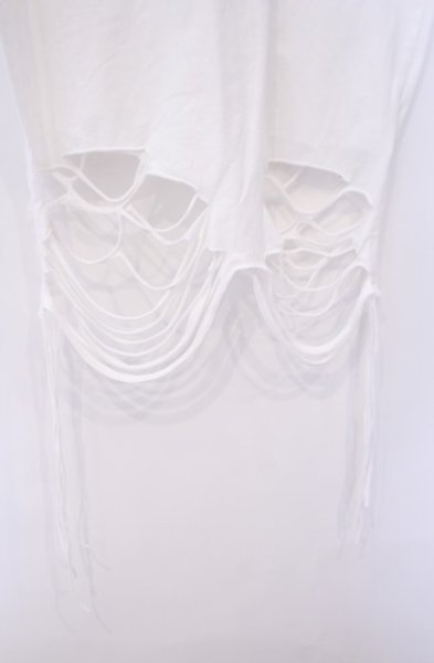 画像3: REFLEM / ダメージデザインタンクトップ F ホワイト O-26-01-31-023-RE-to-YM-OS (3)