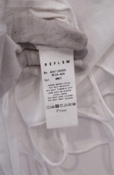 画像5: REFLEM / ダメージデザインタンクトップ F ホワイト O-26-01-31-023-RE-to-YM-OS (5)