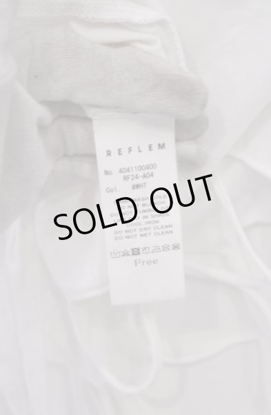 画像5: REFLEM / ダメージデザインタンクトップ F ホワイト O-26-01-31-023-RE-to-YM-OS (5)