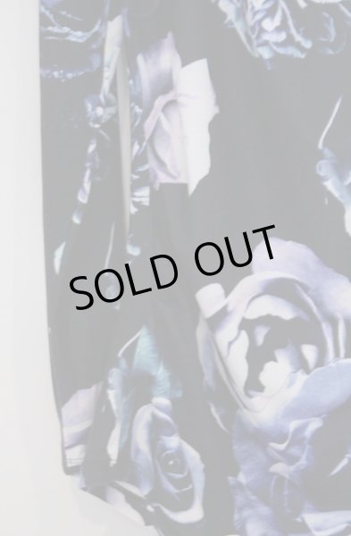 画像3: CIVARIZE / Zest フラワー総柄ドレープカットソー 44 ブラックｘブルー O-26-01-31-024-CI-to-YM-OS (3)