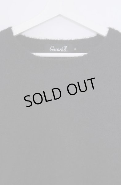 画像2: CavariA / クルーネックアクリルニットソー 44 ブラック O-26-01-31-025-Ca-to-YM-OS (2)