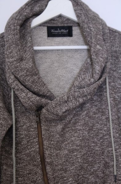 画像2: TORNADO MART / クロゼットフードフリンジロングパーカー M ブラウン O-26-01-31-028-TO-to-YM-OS (2)