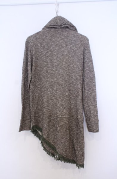 画像3: TORNADO MART / クロゼットフードフリンジロングパーカー M ブラウン O-26-01-31-028-TO-to-YM-OS (3)