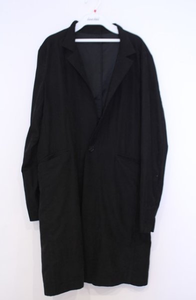 画像1: NO ID. / Pスエードスタンドカラーチェスターシャツジャケット 3 ブラック O-26-01-31-031-NO-sh-YM-OS (1)