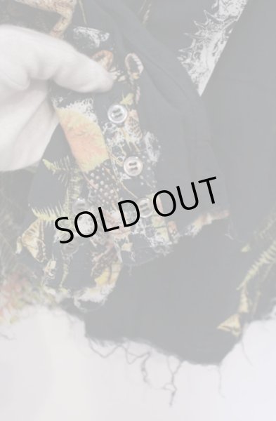 画像4: KMRii / BOTANICAL MAGNOLIA　シャツ 1 グリーン系 O-26-01-31-036-KM-sh-YM-OS (4)