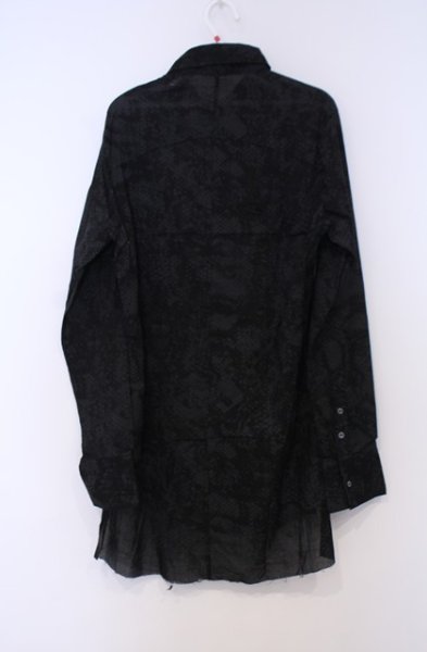 画像4: KMRii / Snake シャツ 1 ブラック O-26-01-31-037-KM-sh-YM-OS (4)