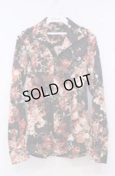 画像1: TORNADO MART / フロッキージャガードシャツ M ブラック O-26-01-31-038-TO-sh-YM-OS (1)