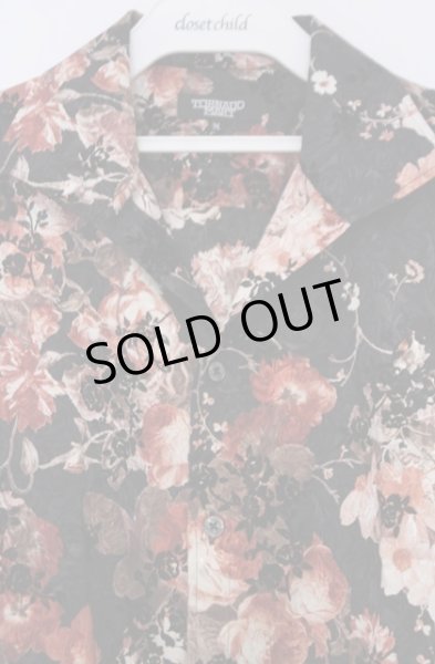 画像2: TORNADO MART / フロッキージャガードシャツ M ブラック O-26-01-31-038-TO-sh-YM-OS (2)