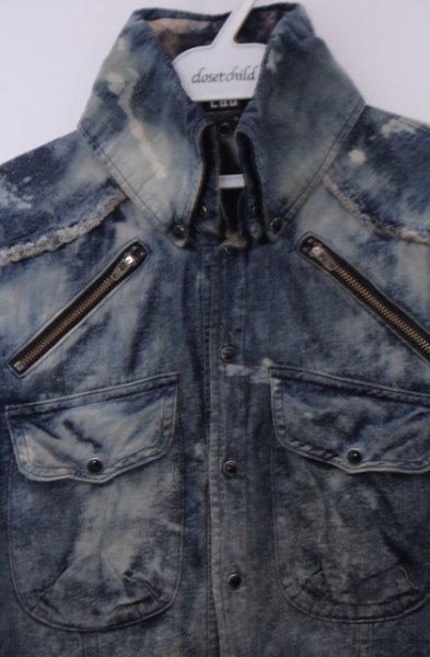 画像2: LGB / SHIRT-G/STD デニムシャツ 1（レディース） インディゴ O-26-01-31-041-LG-sh-YM-OS (2)