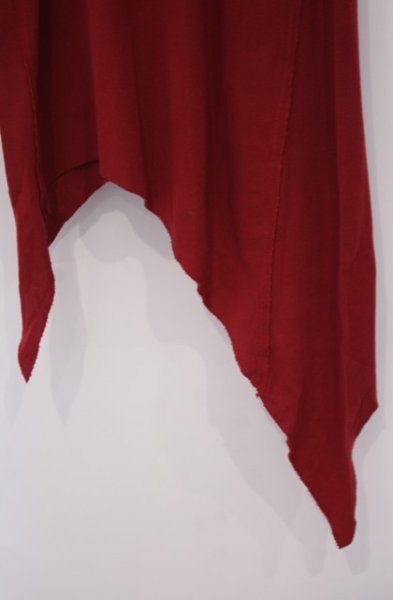 画像3: ROYAL FLASH / アシンメトリーロングタンクトップ F レッド O-26-01-31-042-RO-to-YM-OS (3)