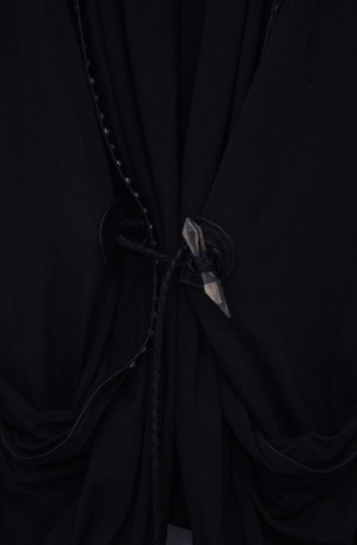 画像2: KMRii / Magnolia　マグノリアカーディガン 1 ブラック O-26-01-31-044-KM-to-YM-ZT013 (2)