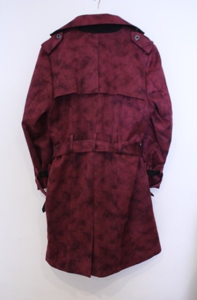 画像3: BUFFALO BOBS / DUOMO(ドゥオーモ)マイクロスエードコート 3-4 ボルドー O-26-01-31-005-BU-ou-YM-OS (3)