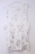 画像3: TORNADO MART / フラワープリントテレコタンクトップ  ホワイト O-26-01-31-046-TO-to-YM-OS (3)